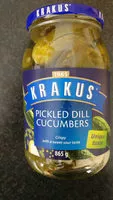 Mängden socker i Pickled Dill Cucumbers