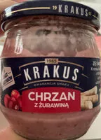 Mängden socker i Chrzan z żurawiną