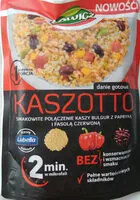 Mängden socker i Kaszotto z papryką i czerwoną fasolą