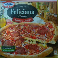 Mängden socker i Pizza z salami i chorizo, głęboko mrożona