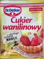 Mängden socker i Cukier wanilinowy z naturalnym ekstraktem wanilii