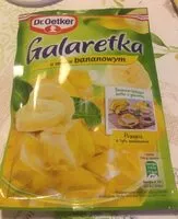 Mängden socker i Galaretka o smaku bananowym