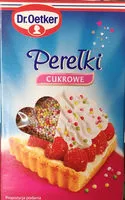Mängden socker i Perełki cukrowe