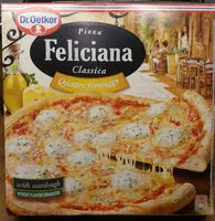 Mängden socker i Pizza Feliciana Quatro formaggi