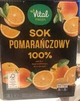 Mängden socker i Sok pomarańczowy