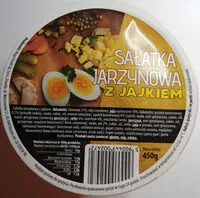 Mängden socker i Sałatka jarzynowa z jajkiem