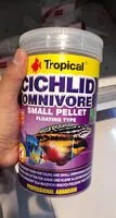Mängden socker i FISH FOOD CICHLID OMNIVOR SMALL PELLET 1000ML