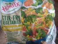 Mängden socker i Stir fry vegetables