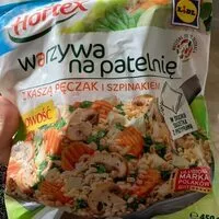 Mängden socker i Warzywa na patelnie z kaszą pęczak i szpinakiem