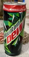 Mängden socker i Mountain dew
