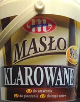 Mängden socker i Bezwodny tłuszcz mleczny, Masło klarowane