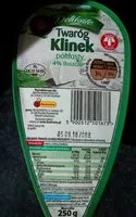 Mängden socker i Twarog Klinek pótlusty