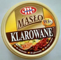 Mängden socker i Masło klarowane
