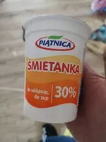 Mängden socker i Śmietanka 30%