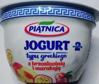 Mängden socker i Jogurt typu greckiego z brzoskwinią i marakują 2,4% tłuszczu