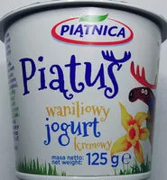 Mängden socker i Piątuś waniliowy