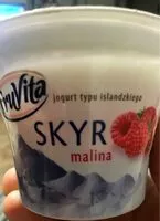 Mängden socker i Skyr Malina