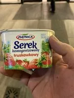 Mängden socker i Serek homogenizowany truskawkowy