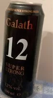 Mängden socker i Galath Super Strong 12