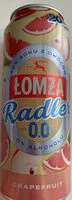 Mängden socker i Łomża radler 0.0% grapefruit