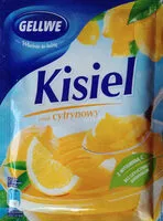 Mängden socker i Kisiel smak cytrynowy z witaminą C w proszku.