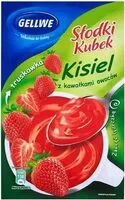 Mängden socker i Słodki Kubek Kisiel truskawkowy