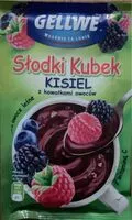 Mängden socker i Słodki kubek kisiel (owoce leśne)