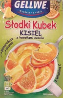 Mängden socker i Słodki Kubek pomarańcza, ananas