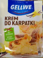 Mängden socker i Krem do karpatki