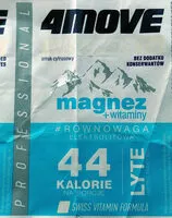 Mängden socker i 4move vitamin water magnez + witaminy.