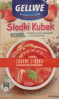 Mängden socker i Kisiel o smaku truskawkowym z ziarnami