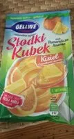 Mängden socker i Kisiel pomarańcza ananas