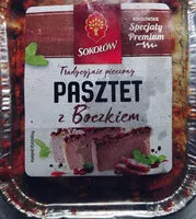 Mängden socker i Pasztet z boczkiem