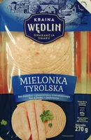 Mängden socker i Mielonka Tyrolska