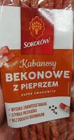 Mängden socker i Kabanosy bekonowe z pieprzem