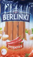 Mängden socker i Berlinki pepperowni