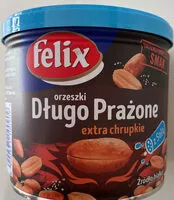 Mängden socker i Orzeszki długo prażone extra chrupkie