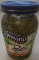 Mängden socker i Pesto basilico