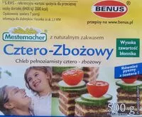 Mängden socker i Cztero-Zbożowu