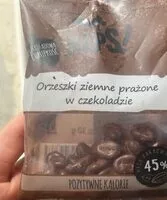 Mängden socker i Roasted peanuts in chocolate