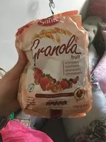 Mängden socker i Sante Granola Raspberry and Strawberry
