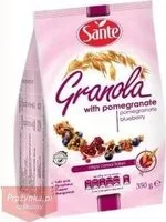 Mängden socker i Sante Granola Z Granatem