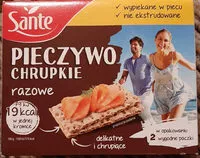 Mängden socker i Pieczywo chrupkie razowe