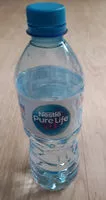 Mängden socker i woda źródlana Nestlé Pure Life