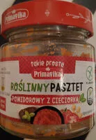 Mängden socker i Roślinny pasztet pomidorowy z cieciorką