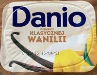 Mängden socker i Danio o smaku klasycznej wanilii