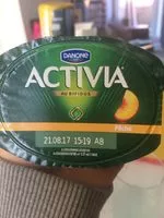 Mängden socker i Activia Lait fermenté nature sur lit de pêche
