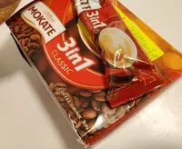 Mängden socker i Café instantané 3 en 1