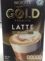 Mängden socker i Gold Premium Latte Coffee Sachets