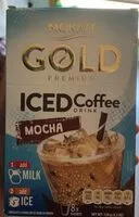 Mängden socker i Iced coffee drink mocha